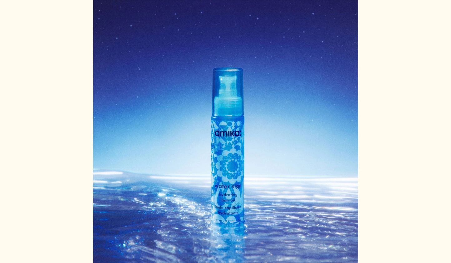 water sign | hydrating hair oil for dry hair