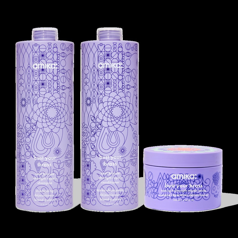 bust your brass | cool blonde strength repair conditioner