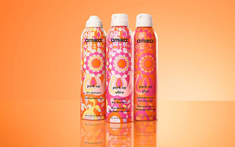 amika x Ellis Brooklyn | limited-edition perkÂ up GUAVA GRANITA dry shampoo