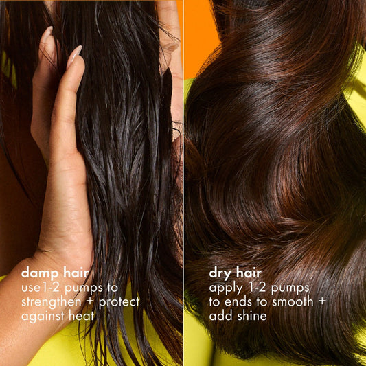 superfruit star | lightweight hair styling + heat defense oil
