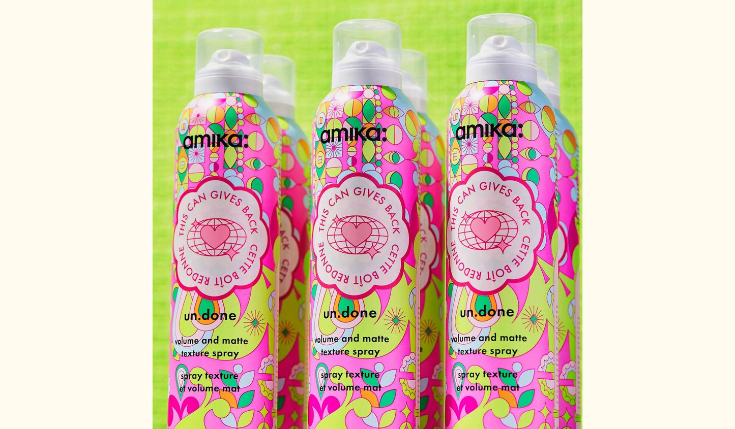 un.done | volume and matte texture spray