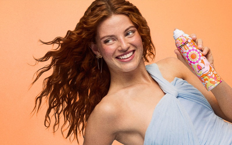 amika x Ellis Brooklyn | limited-edition perkÂ up GUAVA GRANITA dry shampooÂ bundle set