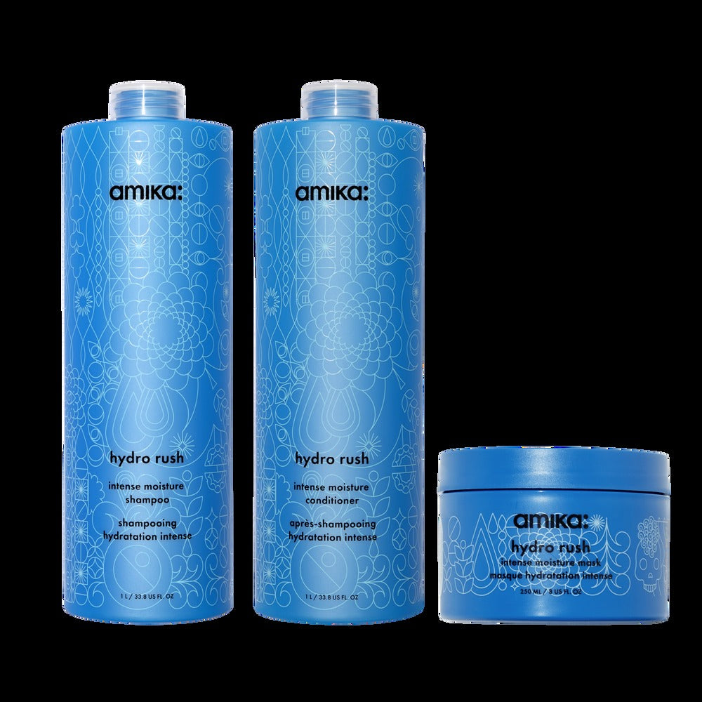 hydro rush | intense moisture hair mask with hyaluronic acid