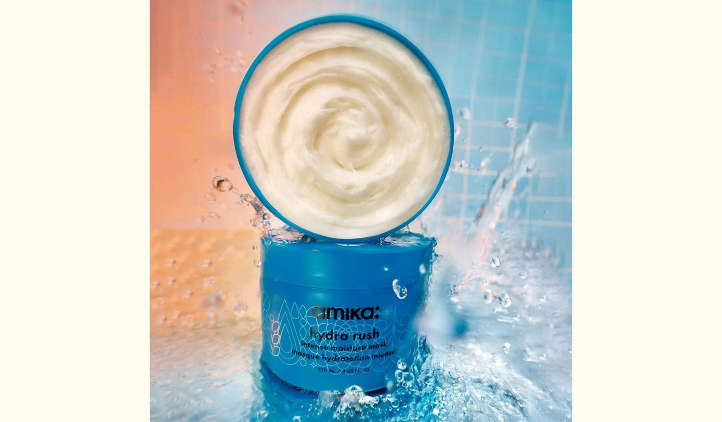 hydro rush | intense moisture hair mask with hyaluronic acid