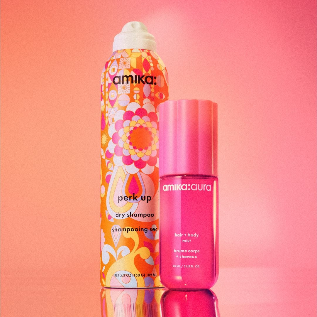 for strands + skin set | amika:aura hair + body mist + hand wash