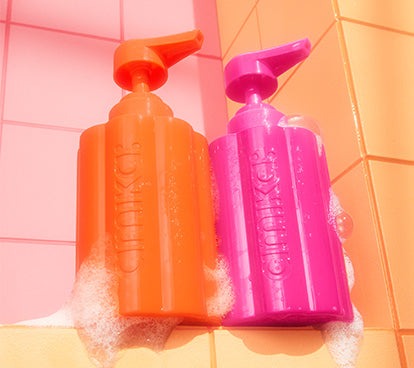forever friend | refillable shampoo + conditioner bottles